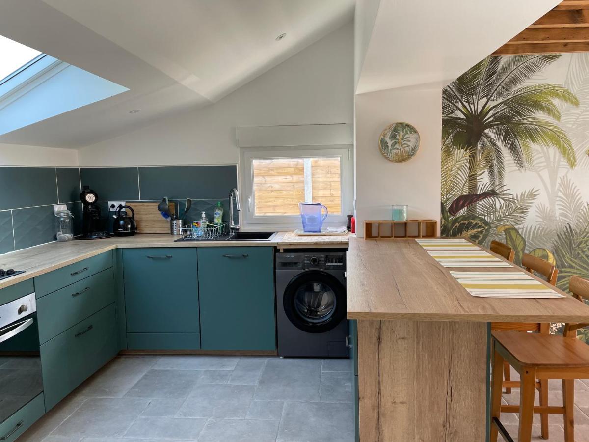 Charmante maison à deux pas de la mer Gouville-sur-Mer Extérieur photo